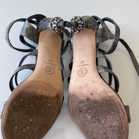Chanel authentic open toes sandals - Picture 3 of 4
